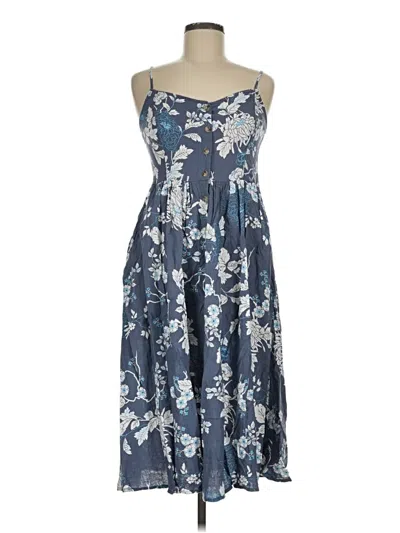 Pre-owned Mavi Casual Dress In Blue