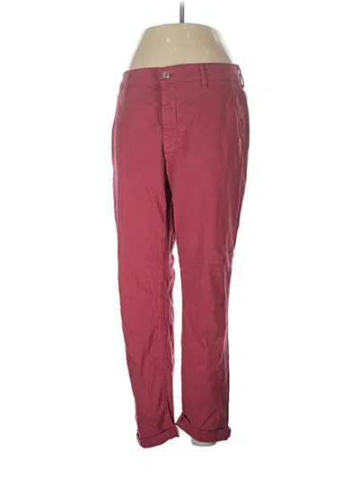 Pre-owned Mavi Casual Pants In Burgundy