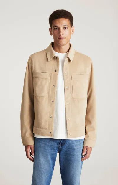 Mavi Corduroy Harrington Jacket In Crockery In Brown