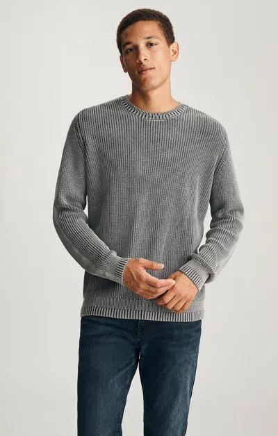 Mavi Crew Neck Sweater In Anthracite In Gray