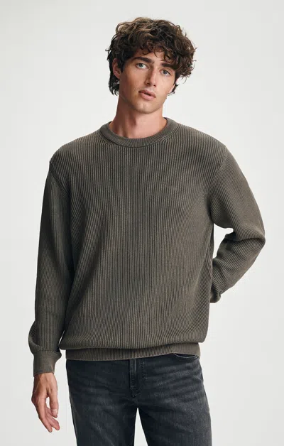 Mavi Crew Neck Sweater In Falcon In Brown