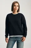 Mavi Crew Neck Sweatshirt In Black In Black