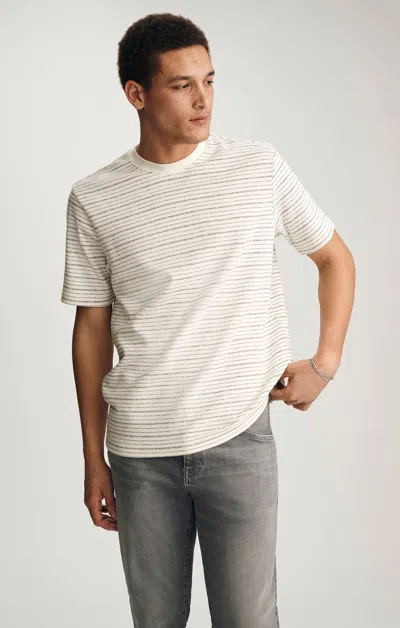 Mavi Crew Neck T-shirt In Antique White