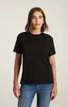 Mavi Crew Neck T-shirt In Black In Black