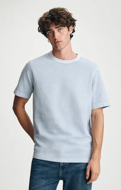 Mavi Crew Neck Tee In Celestial Blue