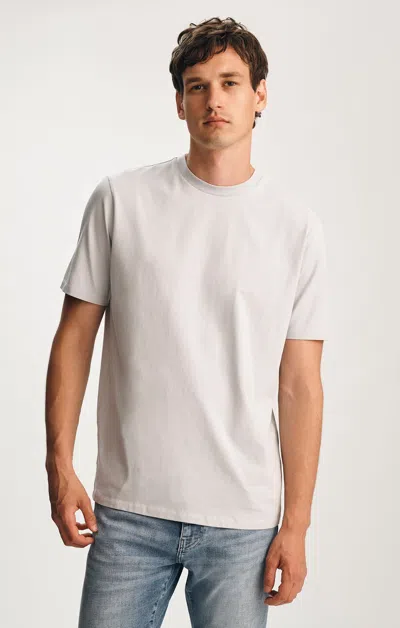 Mavi Crew Neck T-shirt In Pearl Blue In Gray