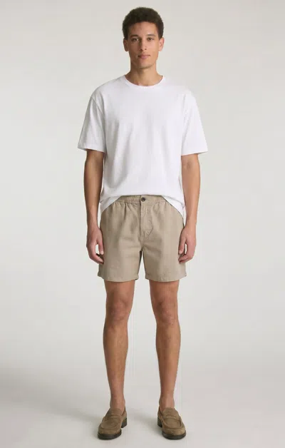 Mavi Daxon Shorts In Cashmere Linen In Brown