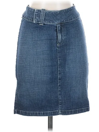 Pre-owned Mavi Denim Skirt In Blue
