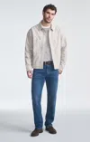 Mavi Double Pocket Overshirt In Pelican In Beige