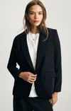 Mavi Edition Blazer In Black In Black