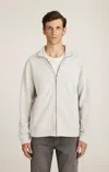 Mavi Edition Full Zip Sweatshirt In Kar Melange In Gray