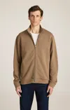 Mavi Edition Full Zip Sweatshirt In Shitake In Brown