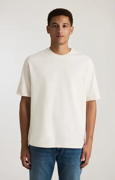 Mavi Edition Short Sleeve T-shirt In Antique White