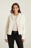 Mavi Edition Structured Jacket In Coconut Milk In White