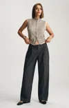 Mavi Edition Tailored Pants In Antrasit Stripe In Gray