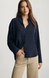 Mavi Edition Tencel™ Button-up Shirt In Inkling In Blue
