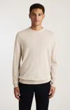 Mavi Edition Wool Crew Neck Sweater In Beige In Sand