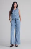 Mavi Elara Jumpsuit In Light Well Blue