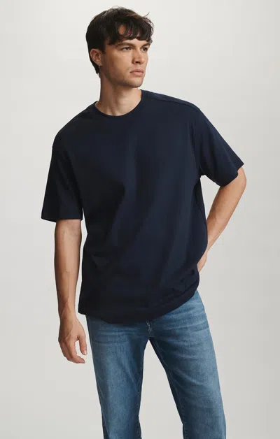 Mavi Essential Crew Neck T-shirt In Black Iris