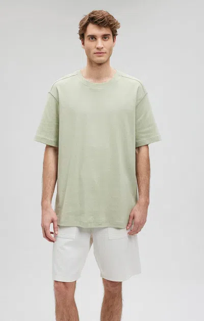 Mavi Essential Crew Neck T-shirt In Desert Sage In Green