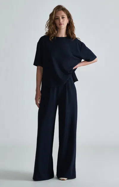 Mavi Fashion Knit Pants In Medieval Blue In Dark Blue