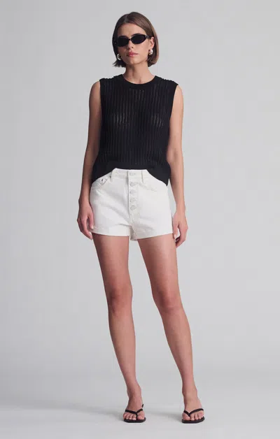 Mavi Fiora Relaxed Shorts In Off White 90's