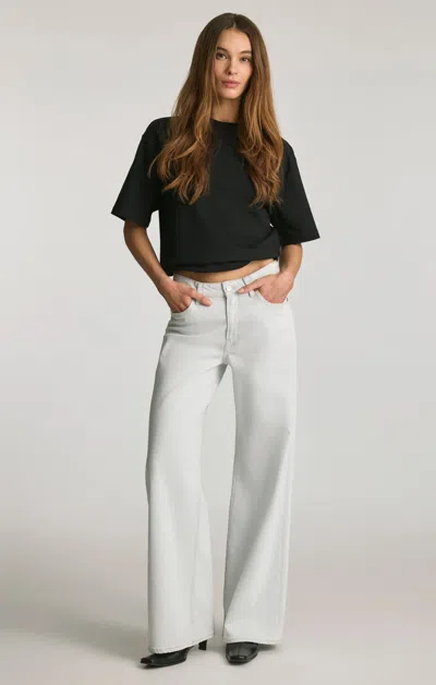 Mavi Florida Wide Leg In Light Sky Classic Blue