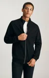 Mavi Full Zip Sweatshirt In Black In Black