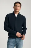 Mavi Half Zip Sweater In Total Eclipse In Blue