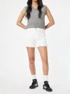 Mavi Rosie Boyfriend Short In White