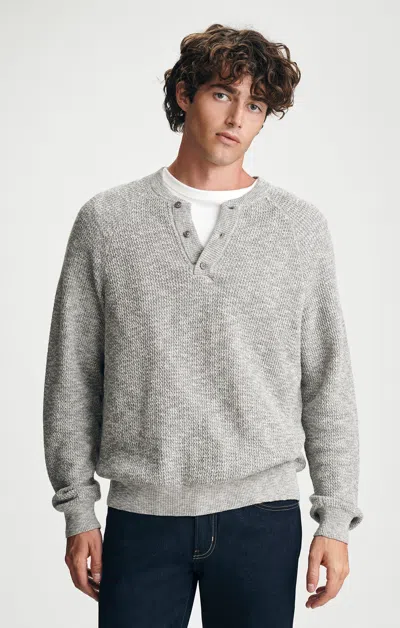 Mavi Henley Sweater In Grey Melange