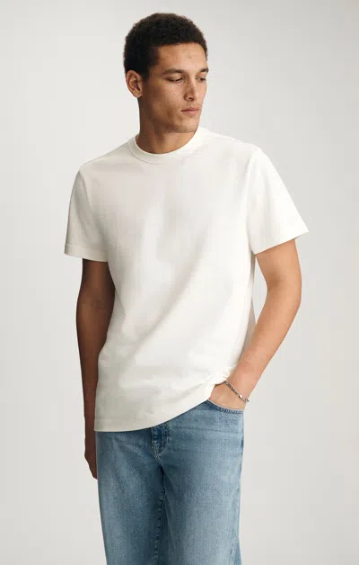 Mavi Heritage Crew Neck T-shirt In Antique White
