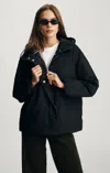 Mavi Hooded Jacket In Black In Black