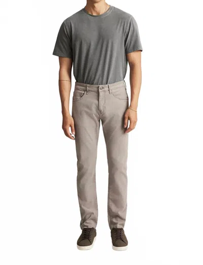 Mavi Jake Athletic Slim Leg Denim Jean In Taupe In Gray