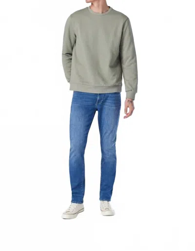Mavi Jake Slim Jean In Mid Brushed Athletic In Blue