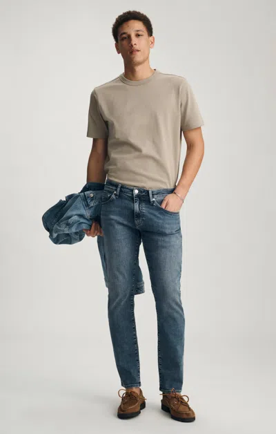 Mavi Jake Slim Leg In Brushed Williamsburg In Blue