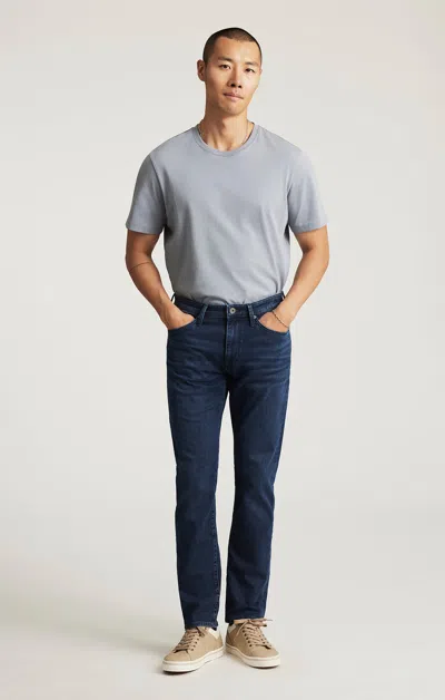 Mavi Jake Slim Leg In Dark Athletic In Blue
