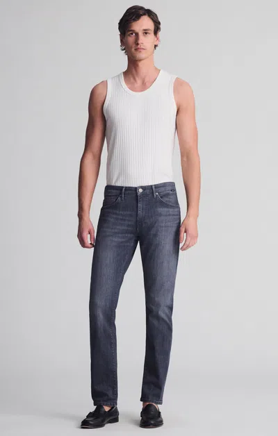 Mavi Jake Slim Leg In Dark Smoke Williamsburg
