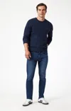 Mavi Jake Slim Leg In Dark Supermove In Dark Blue