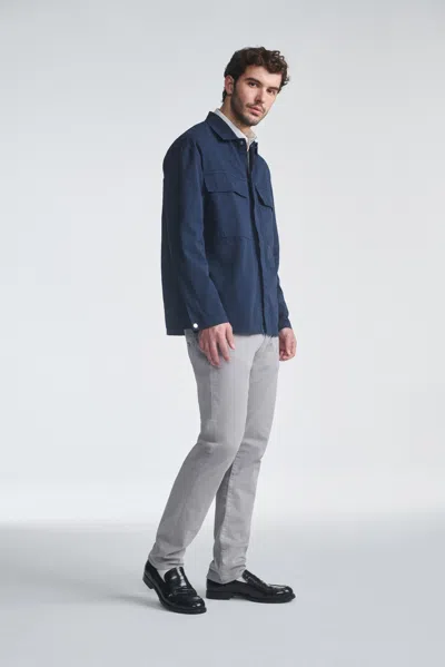 Mavi Jake Slim Leg In Iron Twill In Grey