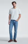 Mavi Jake Slim Leg In Light Athletic In Blue