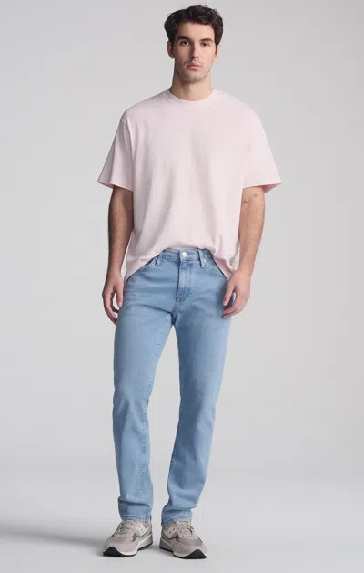 Mavi Jake Slim Leg In Light Brushed Williamsburg In Light Blue