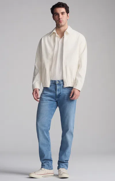Mavi Jake Slim Leg In Light Tonal Brushed Supermove In Light Blue