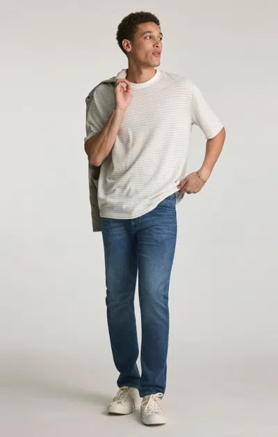 Mavi Jake Slim Leg In Mid Explorer In Blue