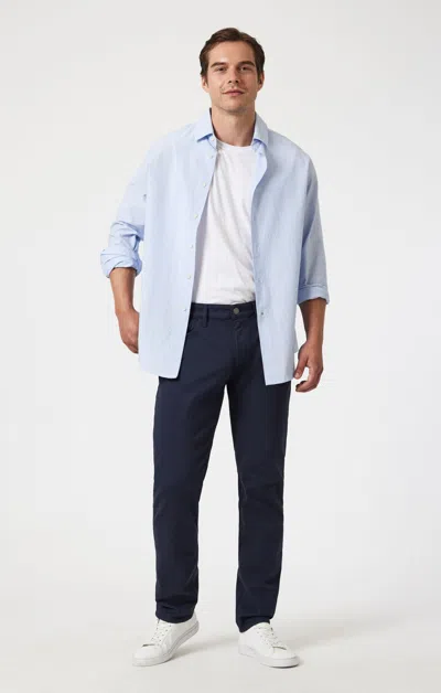 Mavi Jake Slim Leg In Navy Active Comfort In Dark Blue