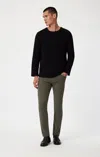 Mavi Jake Slim Leg In Tea Leaf Luxe Twill In Green