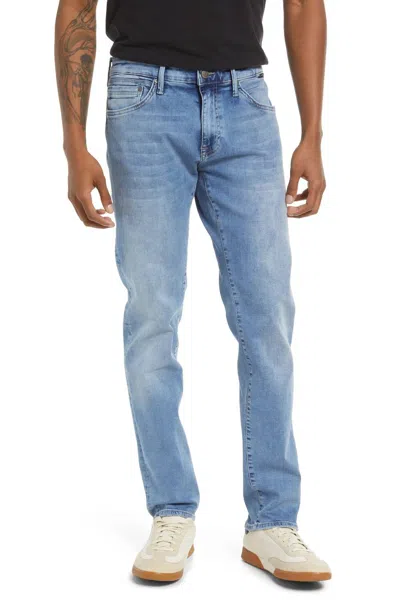 Mavi Jake Slim Leg Jeans In Lt Brushed Organic Move In Blue