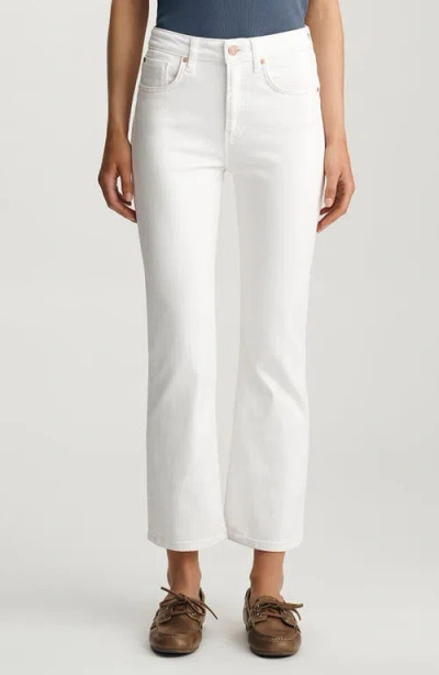 Mavi Jeans Anika Crop Flare Jeans In White
