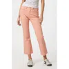 Mavi Jeans Anika High Waist Raw Hem Crop Flare Jeans