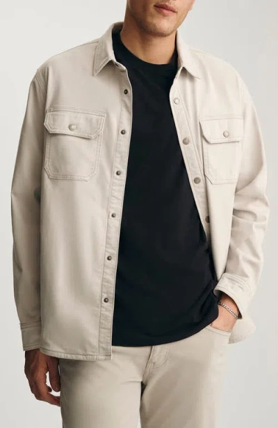 Mavi Jeans Asher Overshirt In Neutral